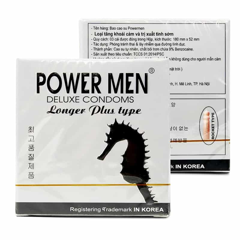 Bao cao su Power Men Longer Plus